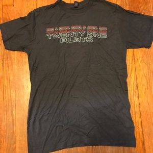 Twenty One Pilots band tee shirt